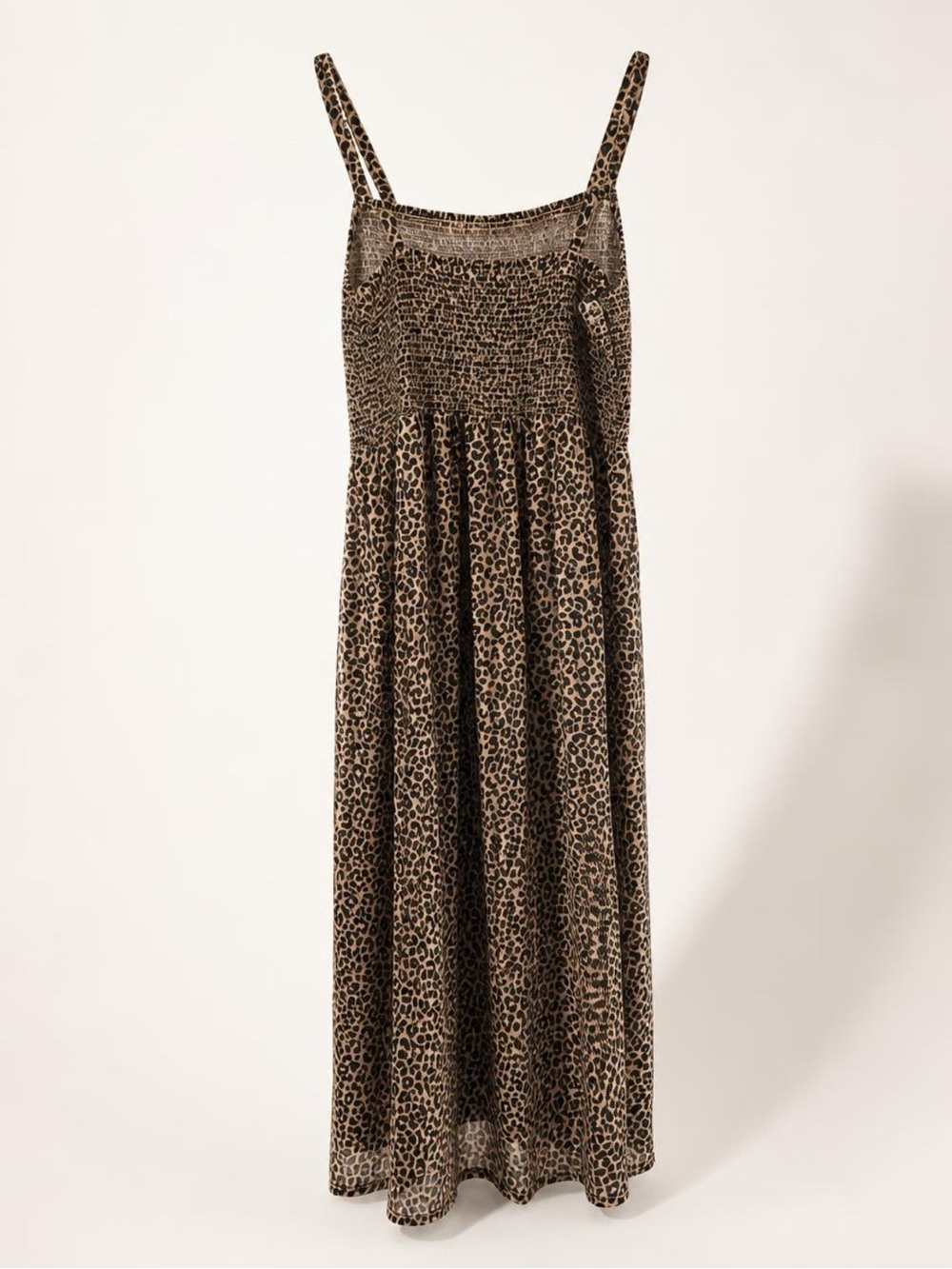 Old Navy Leopard-Print Maxi Dress - Tan & Black - Picture 5 of 11